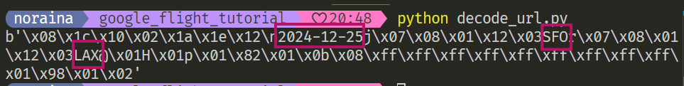 decode url result