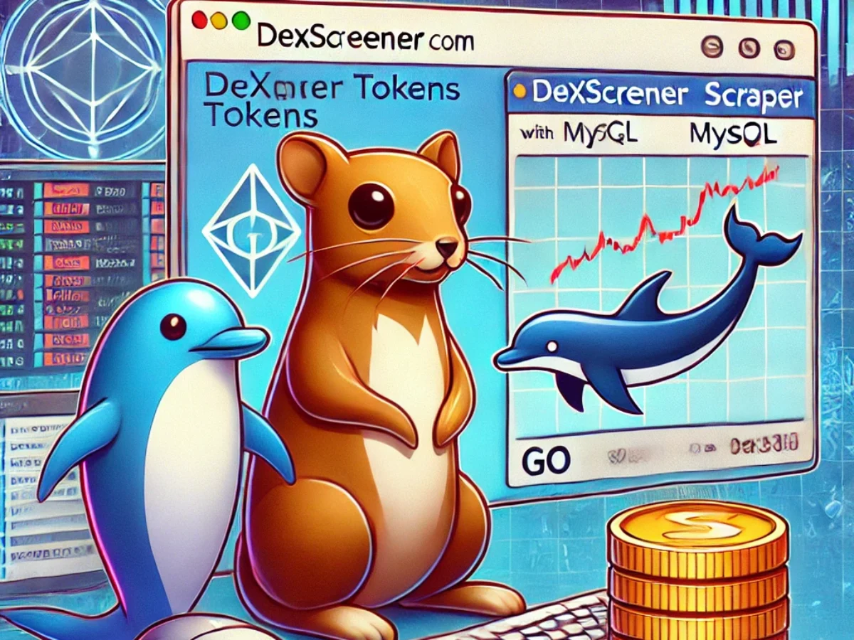 Dexscreener Tokens Scraper with Go and MySQL – Real-Time Crypto Market Data  - Rayobyte Community